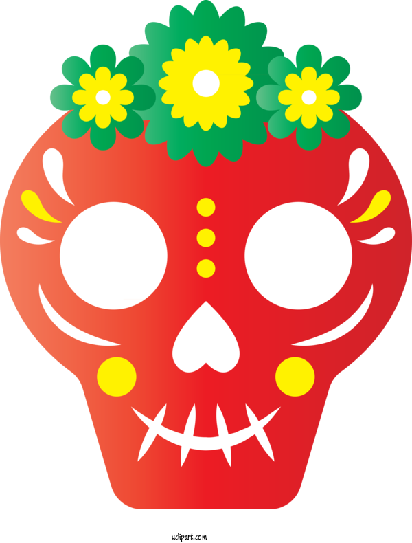Free Holidays Orange S.A.  Area For Day Of The Dead Clipart Transparent Background