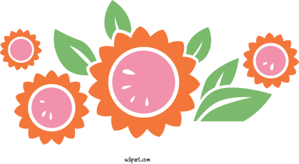 Free Flowers Floral Design Logo Meter For Sunflower Clipart Transparent Background