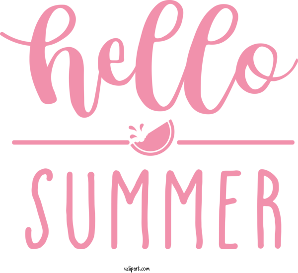 Free Nature Logo Font Pink M For Summer Clipart Transparent Background
