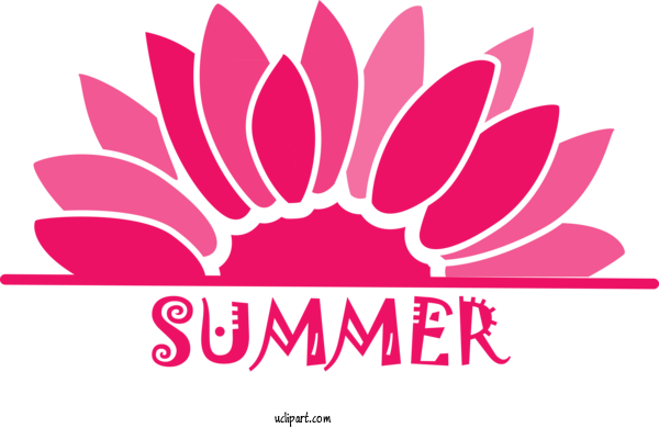 Free Nature Logo Design Floral Design For Summer Clipart Transparent Background