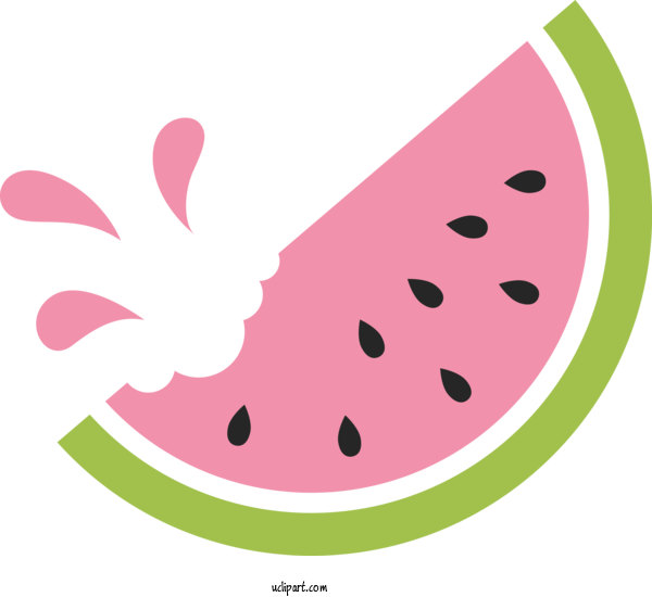 Free Food Watermelon Design Watermelon M For Watermelon Clipart Transparent Background