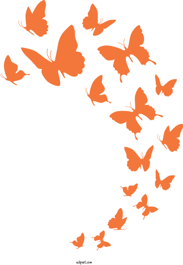 Free Animals Line Point Pattern For Butterfly Clipart Transparent Background