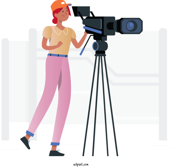 Free Occupations Camera Operator Videography Videographer For Videographer Clipart Transparent Background