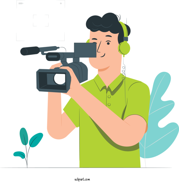 Free Occupations Photographer Microsoft Teams Videography For Videographer Clipart Transparent Background