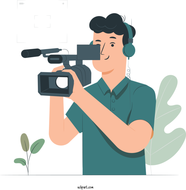 Free Occupations Photographer Microsoft Teams Videography For Videographer Clipart Transparent Background