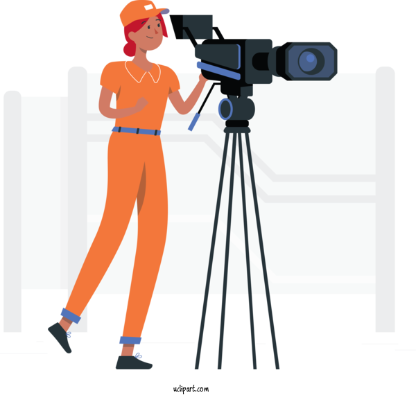 Free Occupations Camera Operator Textile Videography For Videographer Clipart Transparent Background