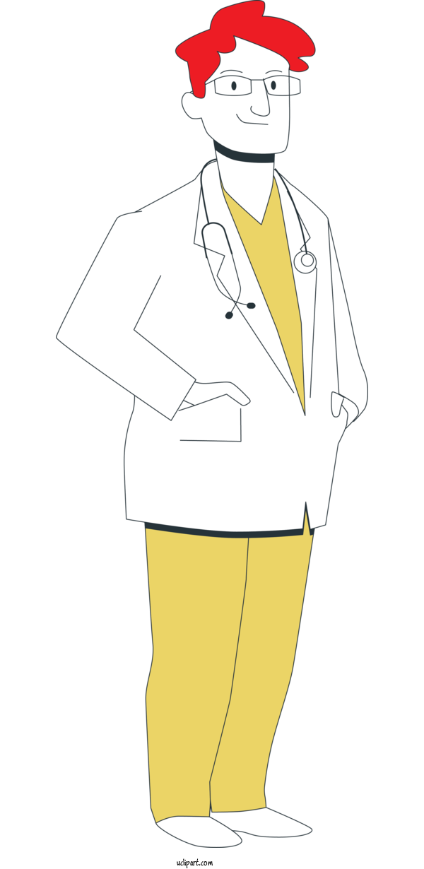 Free Occupations Hat Human I'm The Man For Doctor Clipart Transparent Background