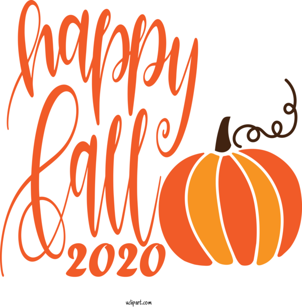 Free Nature Logo Pumpkin Thanksgiving For Autumn Clipart Transparent Background