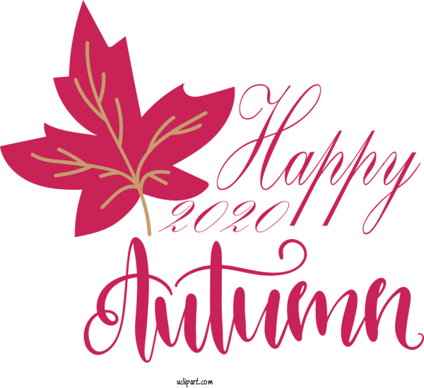 Free Nature Greeting Card Floral Design Logo For Autumn Clipart Transparent Background
