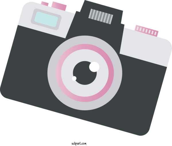 Free Icons Design Pink M Font For Camera Icon Clipart Transparent Background