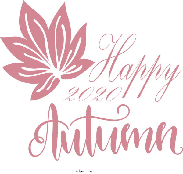 Free Nature Logo Design Greeting Card For Autumn Clipart Transparent Background
