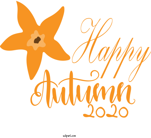 Free Nature Logo Cartoon Flower For Autumn Clipart Transparent Background
