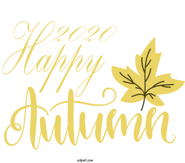 Free Nature Logo Yellow Meter For Autumn Clipart Transparent Background