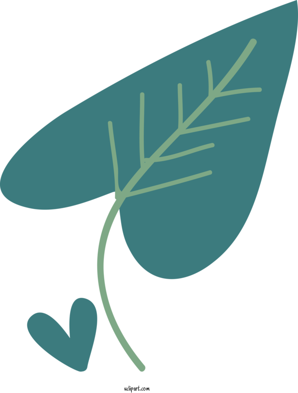 Free Nature Leaf Logo Plant Stem For Leaf Clipart Transparent Background