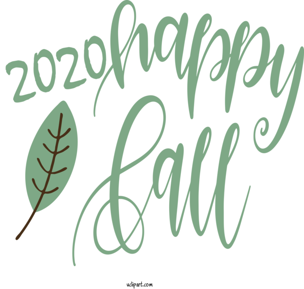 Free Nature Leaf Logo Plant Stem For Autumn Clipart Transparent Background