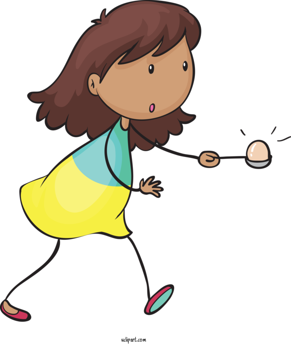 Free People Egg And Spoon Race Egg Spoon For Kid Clipart Transparent Background