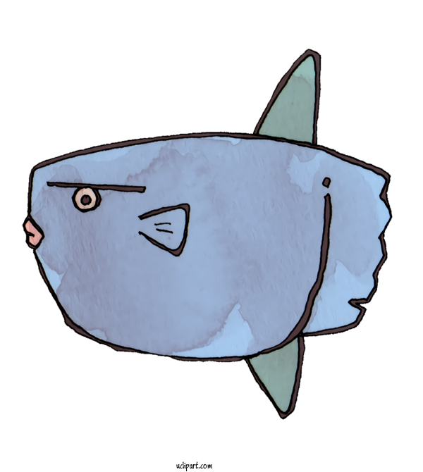 Free Animals Shark Cartoon Font For Fish Clipart Transparent Background