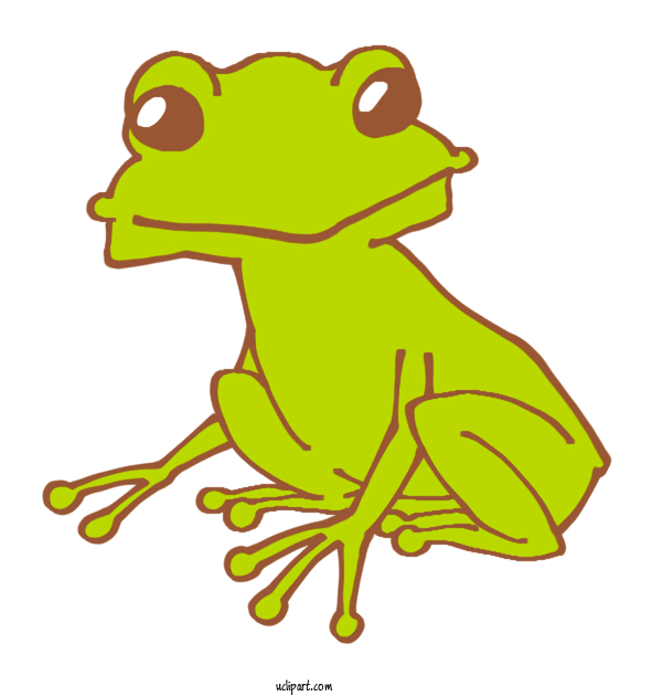 Free Animals Toad  Frogs For Frog Clipart Transparent Background