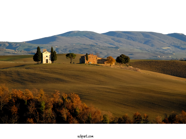 Free Nature Florence  La Valle For Landscape Clipart Transparent Background