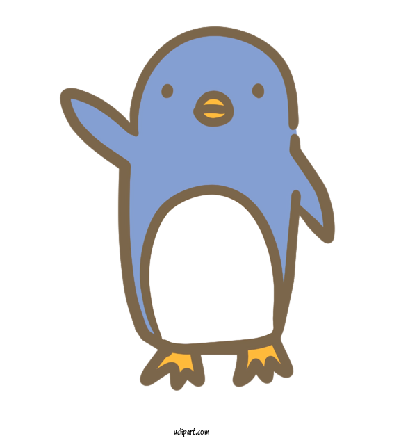 Free Animals Penguins  Drawing For Bird Clipart Transparent Background
