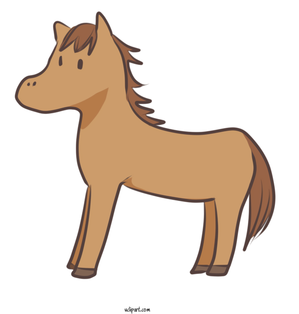 Free Animals Foal Mustang Stallion For Horse Clipart Transparent Background