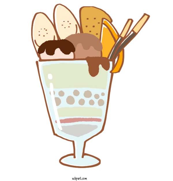Free Food Ice Cream Cone Kissaten Cream For Dessert Clipart Transparent Background