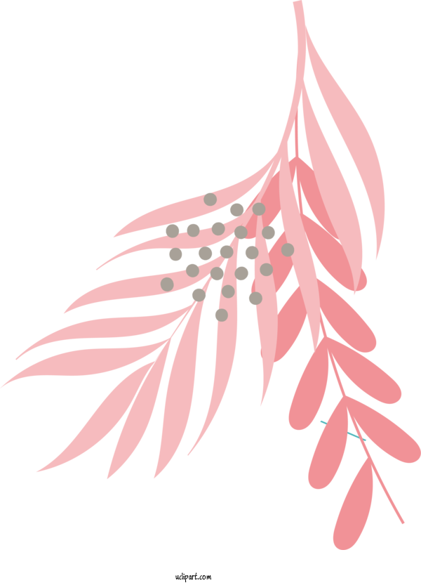 Free Nature Leaf Petal Pink M For Leaf Clipart Transparent Background