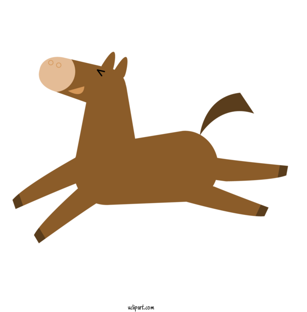Free Animals Macropods Horse Deer For Horse Clipart Transparent Background