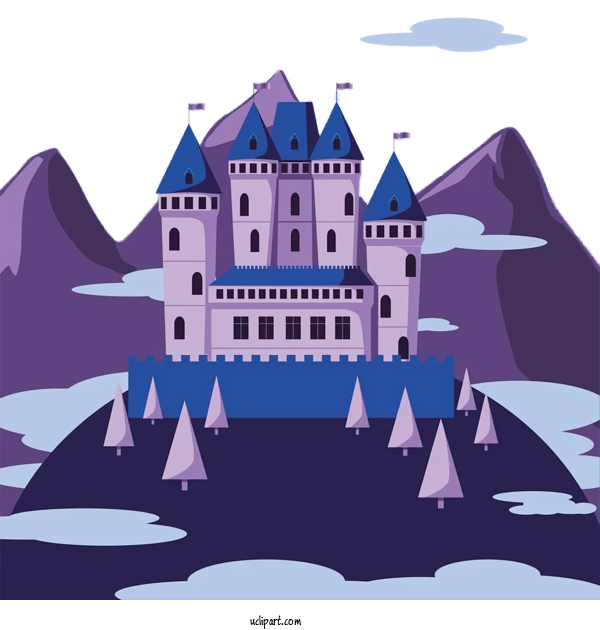 Free Buildings Poster Fairy Tale For House Clipart Transparent Background