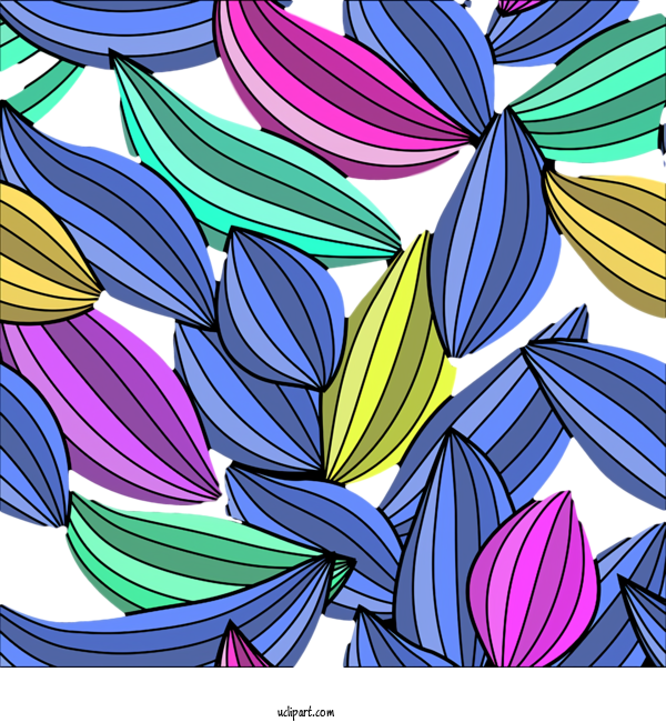 Free Nature Petal Pattern Symmetry For Leaf Clipart Transparent Background