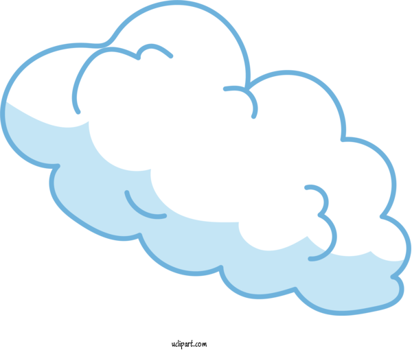 Free Weather Line Art Line Area For Cloud Clipart Transparent Background
