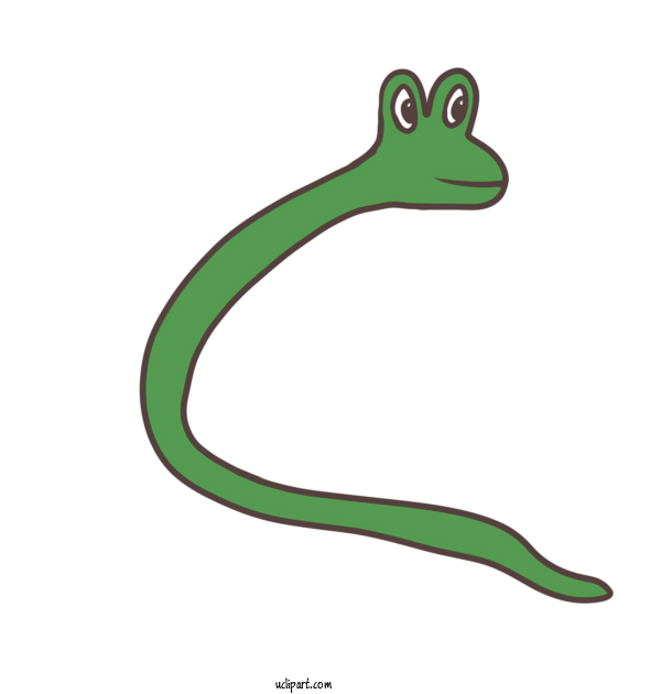 Free Animals Amphibians Green Animal Figurine For Snake Clipart Transparent Background