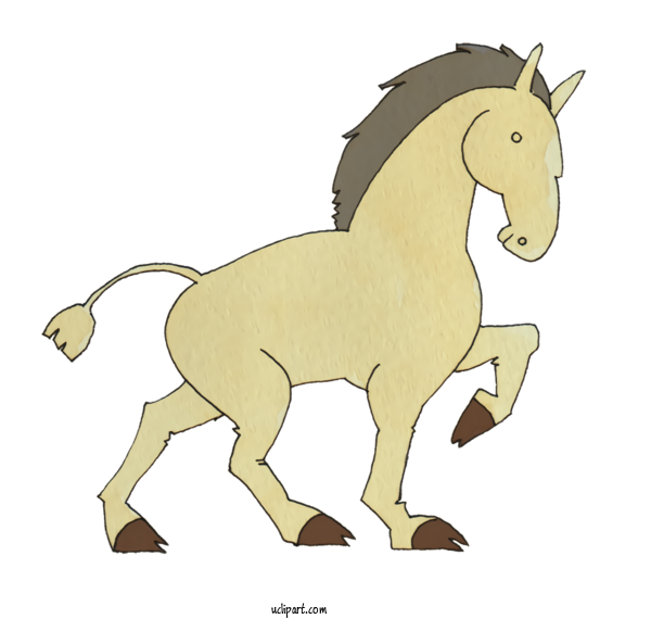 Free Animals Stallion Mustang For Horse Clipart Transparent Background