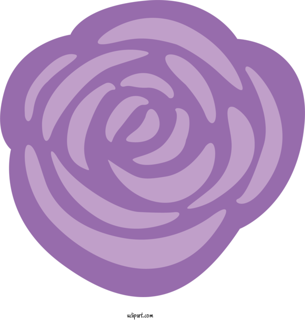 Free Nature Circle Petal Purple For Plant Clipart Transparent Background