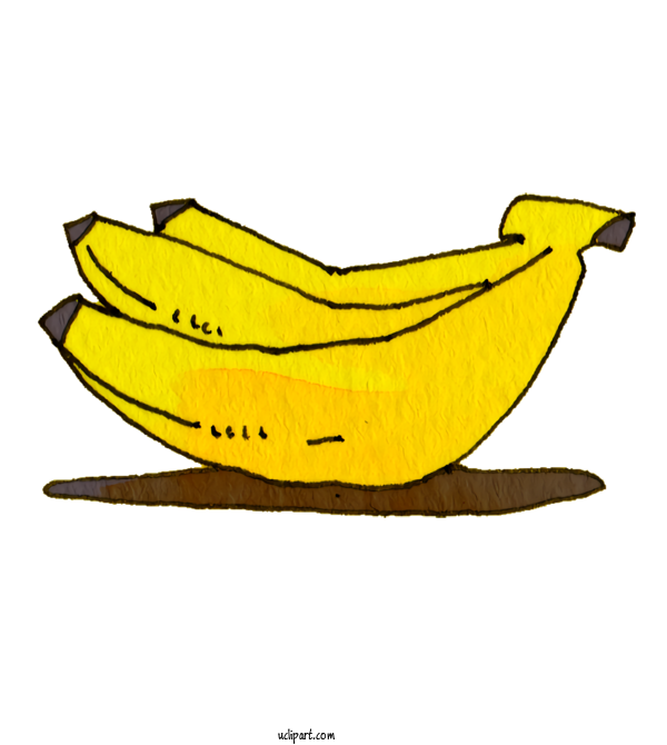 Free Food Angle Yellow Line For Fruit Clipart Transparent Background