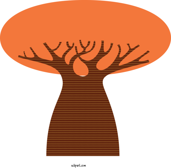 Free Nature Design  Orange S.A. For Tree Clipart Transparent Background