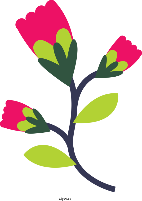 Free Nature Floral Design Plant Stem Leaf For Leaf Clipart Transparent Background