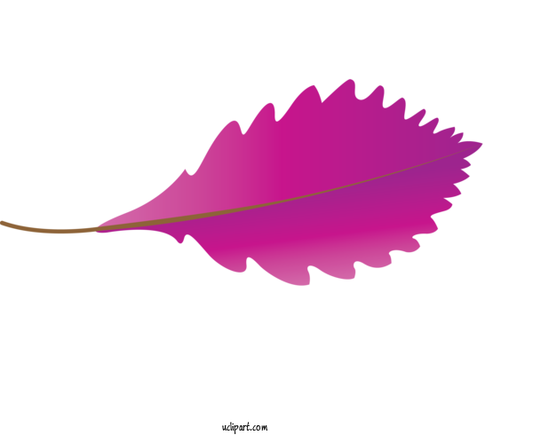 Free Nature Leaf M Tree Purple For Autumn Clipart Transparent Background