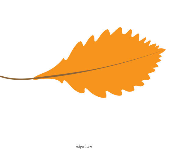 Free Nature Leaf M Tree Line For Autumn Clipart Transparent Background