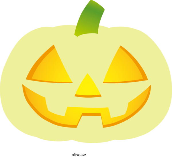 Free Holidays Jack O' Lantern Winter Squash Pumpkin For Halloween Clipart Transparent Background