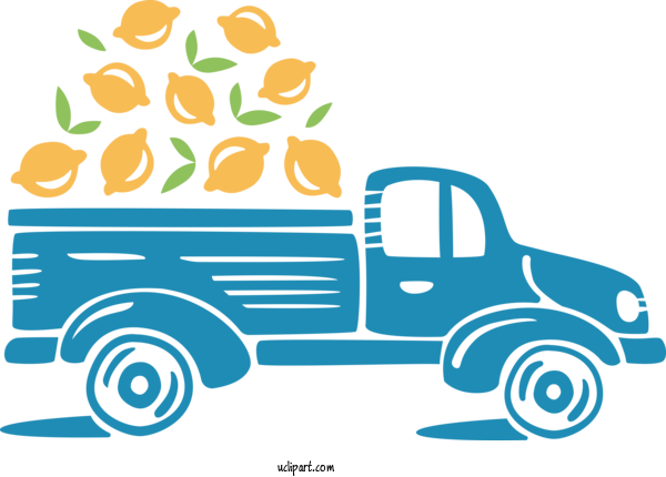 Free Transportation Cartoon Yellow Shoe For Truck Clipart Transparent Background