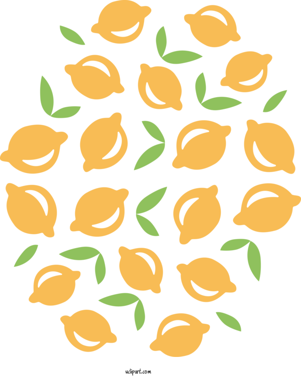 Free Food Leaf Produce Yellow For Fruit Clipart Transparent Background