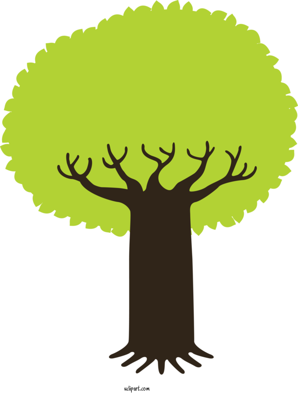 Free Nature Icon Transparency Cartoon For Tree Clipart Transparent Background