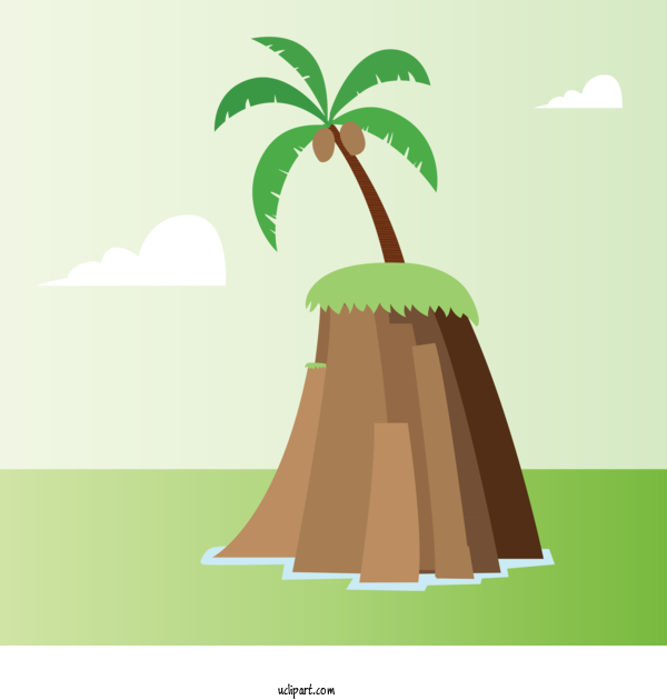 Free Nature Coconut Coconut Milk Tree For Tree Clipart Transparent Background