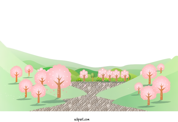 Free Nature Poster Design Sakura For Plant Clipart Transparent Background