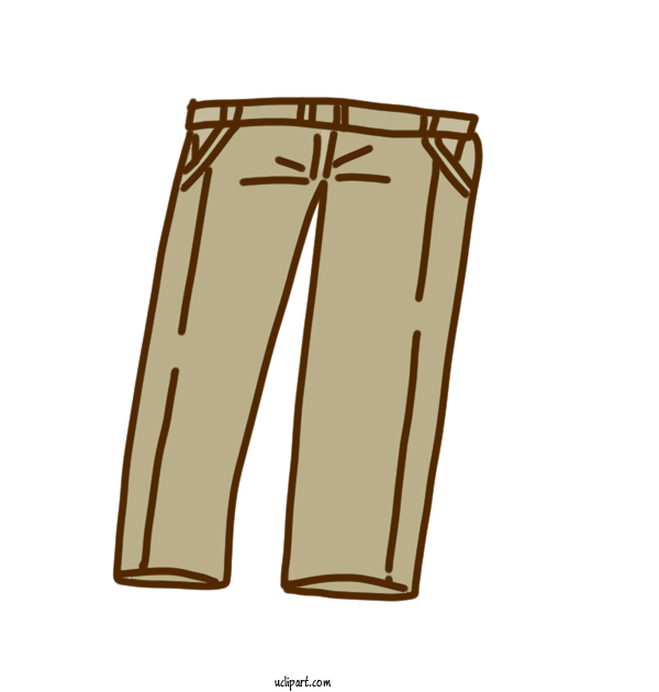 Free Life シマダリフォーム Trousers Clothing For Daily Necessaries Clipart Transparent Background