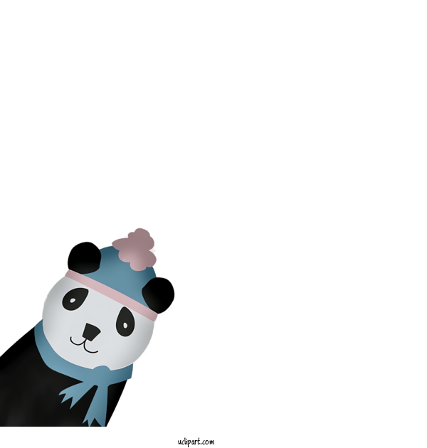 Free Animals Cartoon Computer Font For Panda Clipart Transparent Background