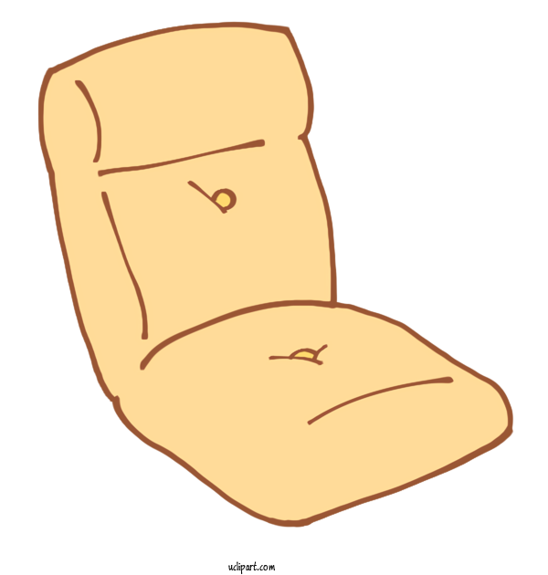 Free Life Chair Angle Line For Daily Necessaries Clipart Transparent Background