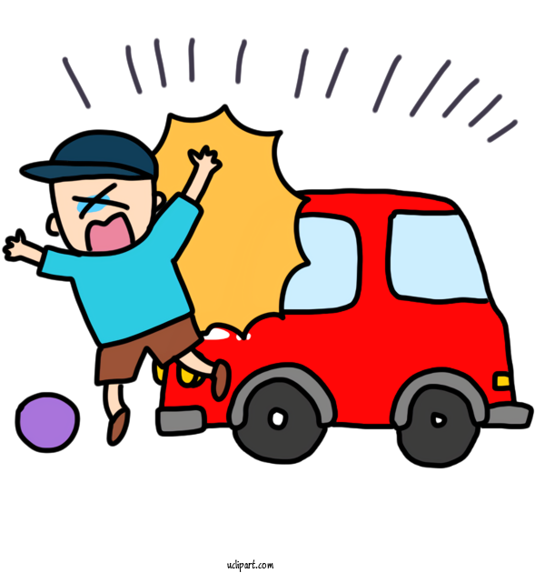 Free Life Car Traffic Collision Traffic For Daily Necessaries Clipart Transparent Background