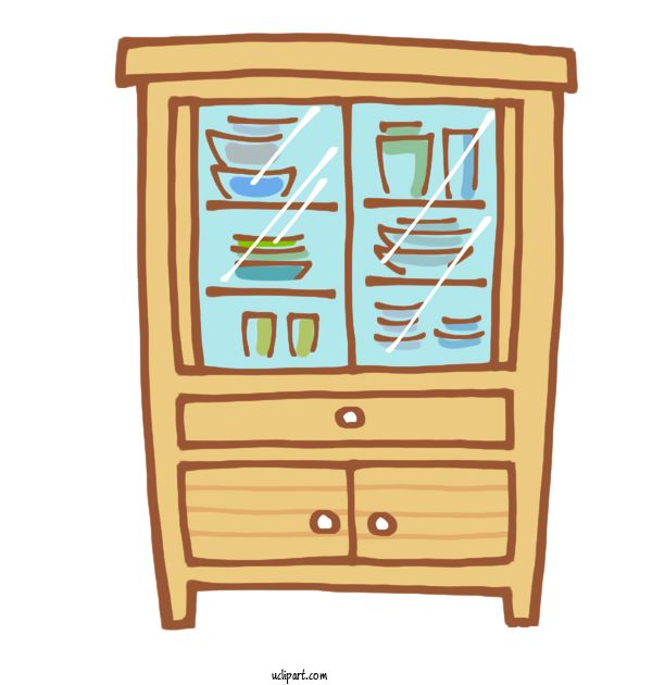 Free Life Table Drawer Filing Cabinet For Daily Necessaries Clipart Transparent Background